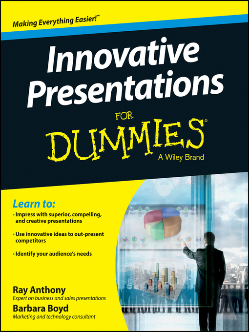 Title details for Innovative Presentations For Dummies by Ray Anthony - Available
